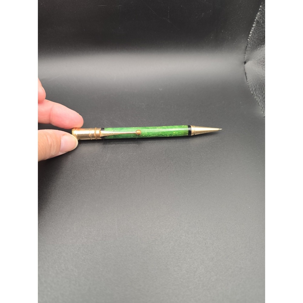 1920s Parker Duofold Jade Green Mechanical Pencil Clip Model Vintage USA - Picture 10 of 10